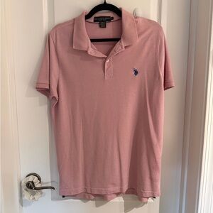 U.S. Polo Assn. Light Pink Polo Shirt